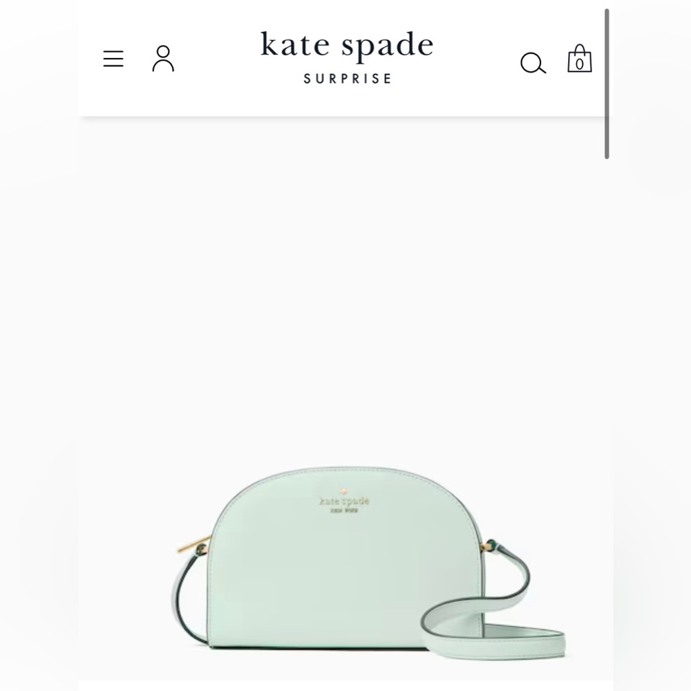 Perry Leather Dome Crossbody